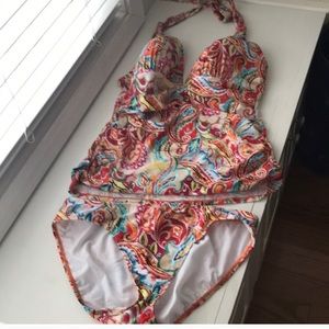 Ralph Lauren swimsuit top 12/bottom 10 nwot